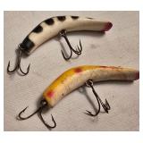 LR - Vintage Wooden Fishing Lures (Lot of 6)