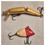 LR - Vintage Wooden Fishing Lures (Lot of 6)