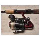LR - Eagle Claw Star Fire Downrigger Rods with Reels - 3-Rod Lot
