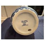 Collection of Vintage Blue and White Chinese Porcelain Vases