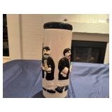 Houston Harvest Ceramic Tall Pasta Storage Container Waiters/Chef Design 12" Tall x 4.5" Diameter