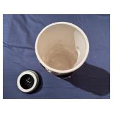 Houston Harvest Ceramic Tall Pasta Storage Container Waiters/Chef Design 12" Tall x 4.5" Diameter