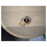 Houston Harvest Ceramic Tall Pasta Storage Container Waiters/Chef Design 12" Tall x 4.5" Diameter