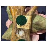 Vintage Porcelain Pink Rose from Italy, Coal Port Bone China Floral Arrangement, Ansley Porcelain Floral Arrangement (some small chips/imperfections)