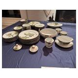 Vintage Kutani China Pieces, Hand Painted Made in Japan