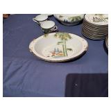 Vintage Kutani China Pieces, Hand Painted Made in Japan