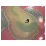 Pair of Prima Donna Glass Serving Plates 14"