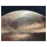 Vintage Towle Silver-Plated Serving Tray with Removable Glass Relish Insert