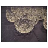 Crystal Punch Cups - Set of Twelve