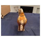 Tang Dynasty Style Sancai Glazed Pottery Horse
