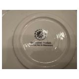 Aqua Fish Design Deep Stoneware Salad Bowl Hand Made in Tunisia by LeSouk Cermanique