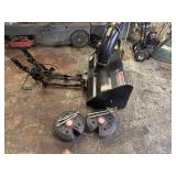 Craftsman Snowblower Attachment for Craftsman Mower Model 917.258921 includes Two 55 lb Counterweights, Minimal Use