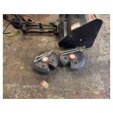 Craftsman Snowblower Attachment for Craftsman Mower Model 917.258921 includes Two 55 lb Counterweights, Minimal Use