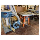 Rigid TS3650 10" Cast Iron Table Saw with JET Dust Collector Model DC-1200 Motor 2HP 115/230V
