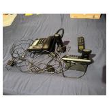 Collection of Landline Telephones, including several corded and cordless models from Panasonic and AT&T