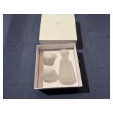 New Frosted Three-Piece Sake Set