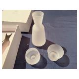 New Frosted Three-Piece Sake Set