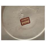 Vintage Norleans Italy Cobalt Multicolored Cherub Ice Bucket with Lid