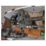 Vintage grinder, baskets, new chip ...