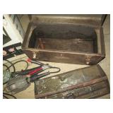 Upright tool caddy lights and a too...