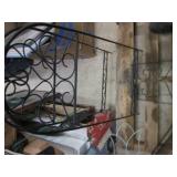 Lot of metal yard decor...