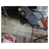 Lot of metal yard decor...