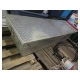 Truck tool box, base is 62"...