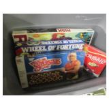 Large covered tote filled with boar...