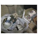 Mugs, decorative glass and canning ...