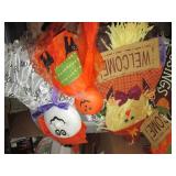 Large covered tote filled with Hall...