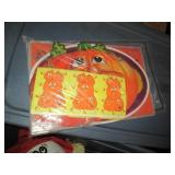 Large covered tote filled with Hall...