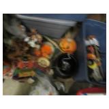 Large covered tote filled with Hall...