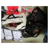 Huge lot of hand bags, purses hats ...