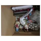 Large lot of Christmas decor and su...