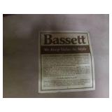 Burgundy arm chair...