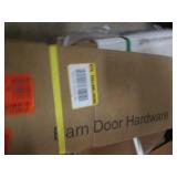 Barn door hardware...