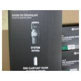 Case of 4 clean water filters...