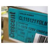 2 under cabinet pull chain lights...