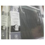 3 American Standard white vinyl tri...