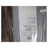 3 American Standard white vinyl tri...