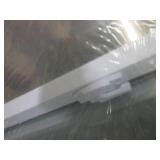 3 American Standard white vinyl tri...