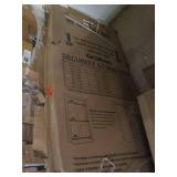 36 x 80" security storm door white,...