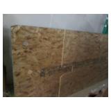 1 2/3 sheets of used OSB board...
