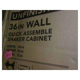 Hampton Bay 36.x.36" unfinished Sha...