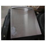 Stainless steel dishwasher, appears...