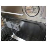 Stainless steel dishwasher, appears...