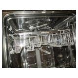 Stainless steel dishwasher, appears...