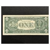 1957 B Blue Seal $1 Dollar Silver Certificate Star Note