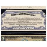 2003 Hologram $2 Dollar Bill