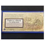 Declaration of Independence Dual Sided Commemorative $2 Dollar Bill